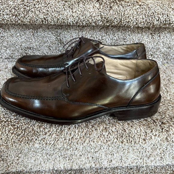 Kenneth Cole Men\'s Brown Leather Oxfords. main image 5